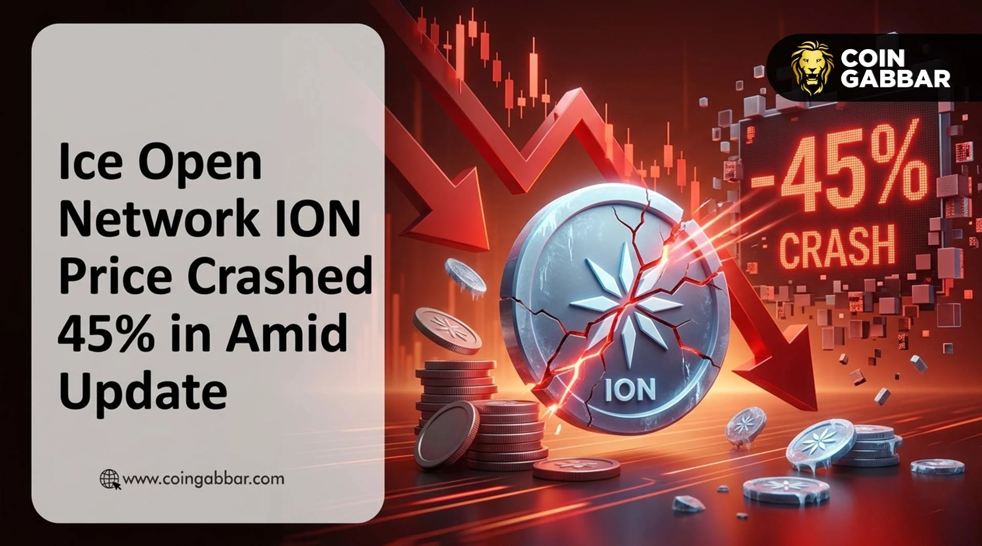 Ice Open Network ION Price Crashed 45% in Amid Update