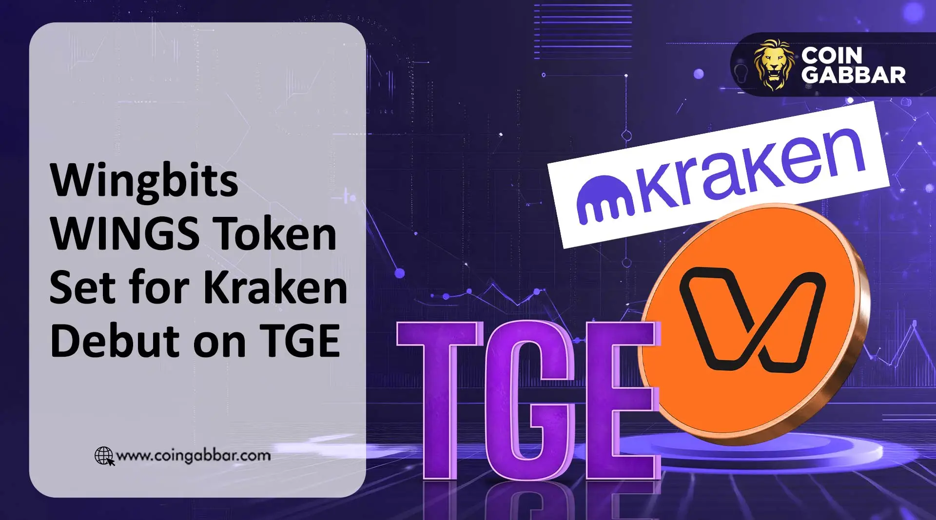 Wingbits WINGS token Kraken listing update before April 22 TGE