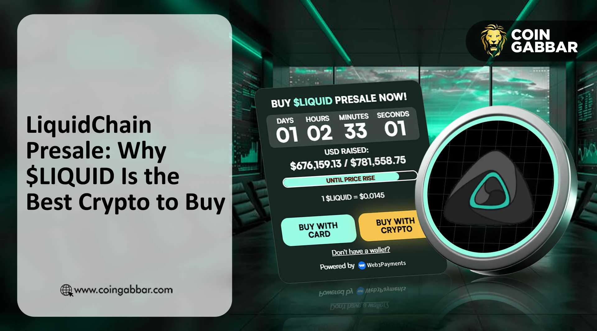 LiquidChain Presale: Why $LIQUID Is the Best Crypto to Buy