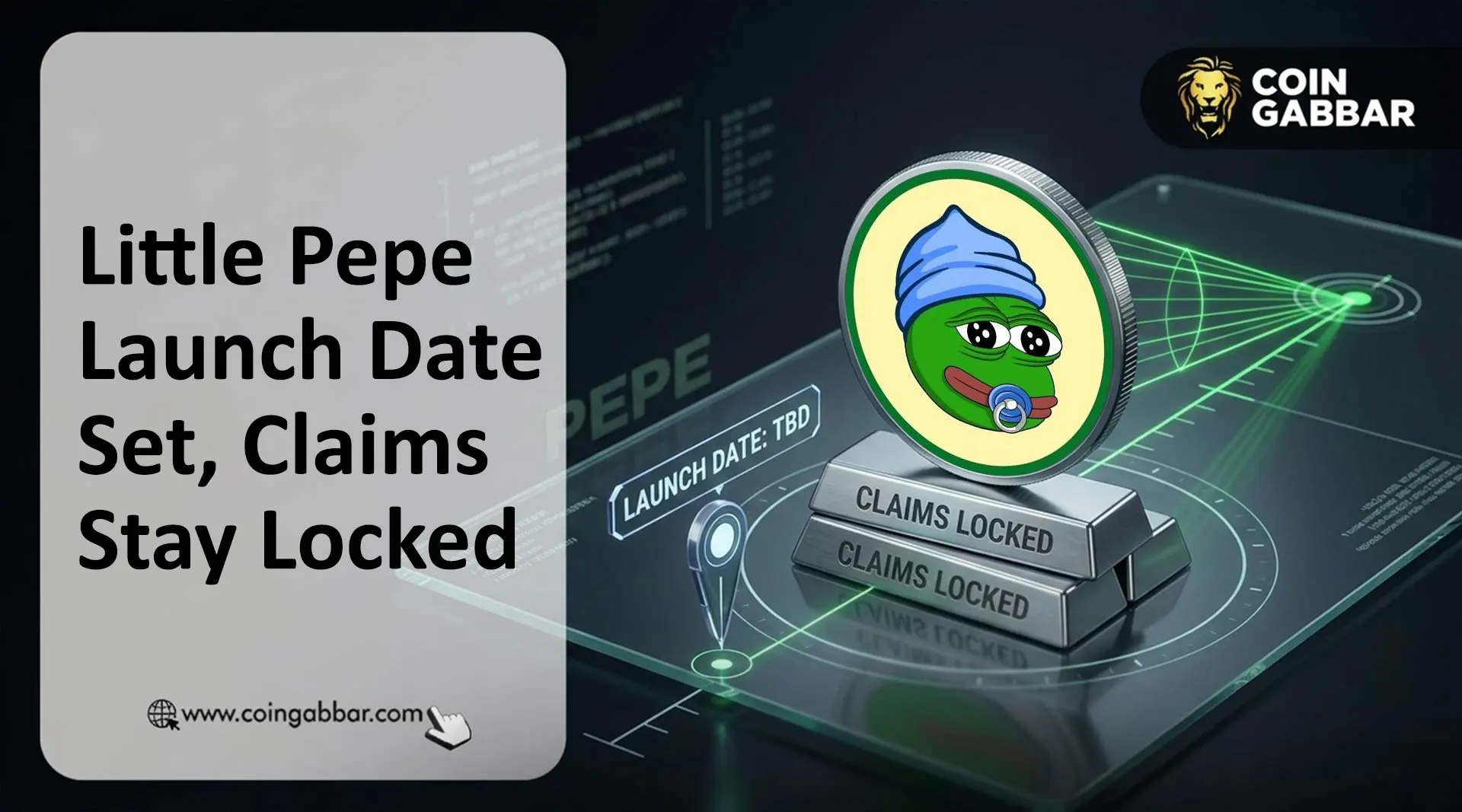 Little Pepe launch date explainer with claims and vesting timeline