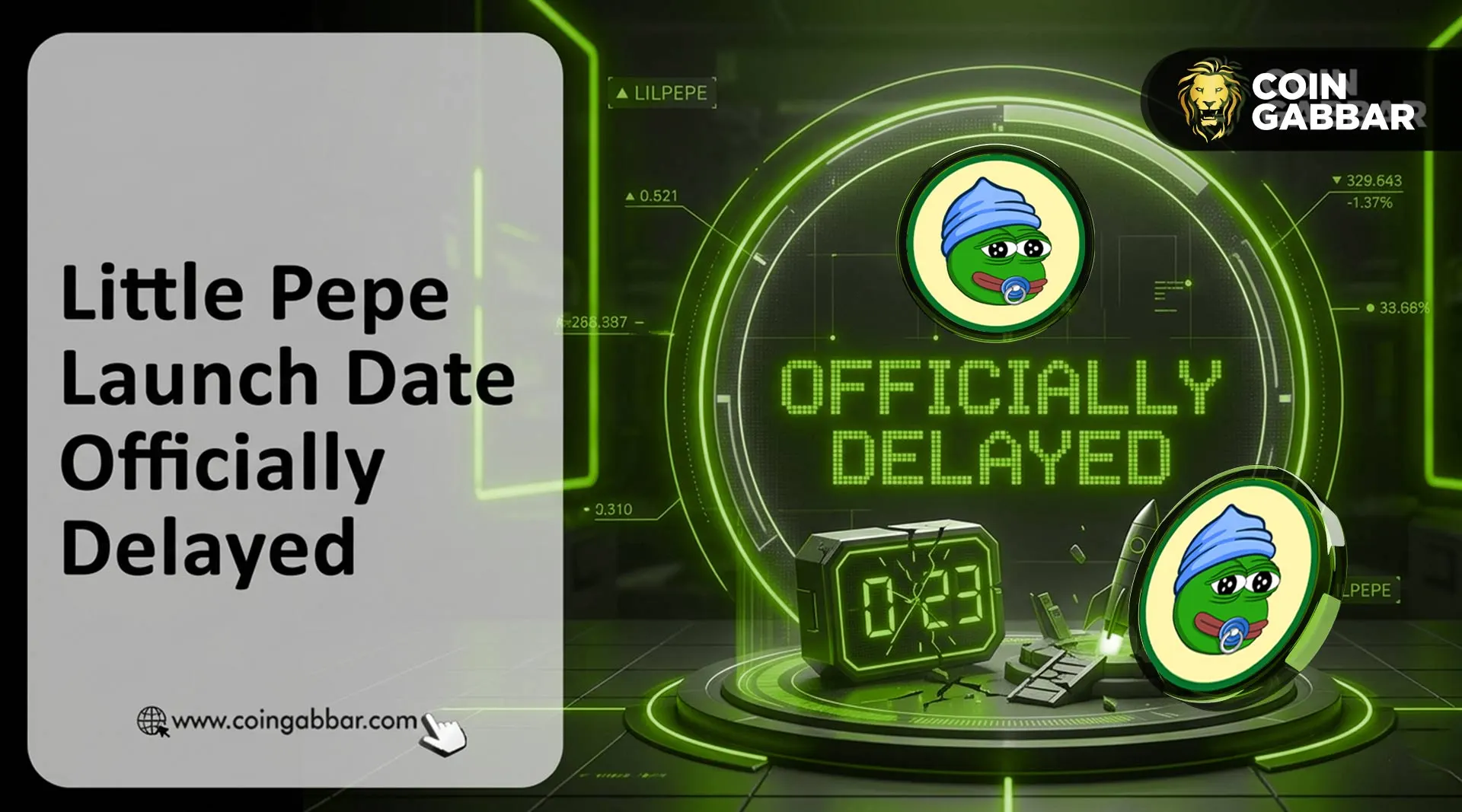 Little Pepe launch date delayed dashboard showing Stage 13 progress