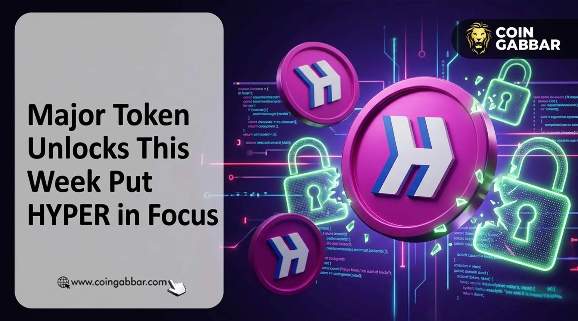 Major token unlocks this week chart from Tokenomist