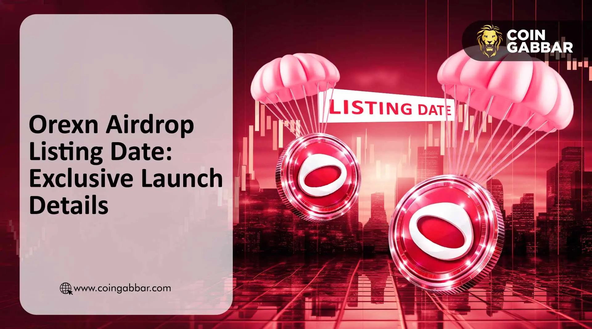 orexn airdrop listing date timeline and OXN market chart