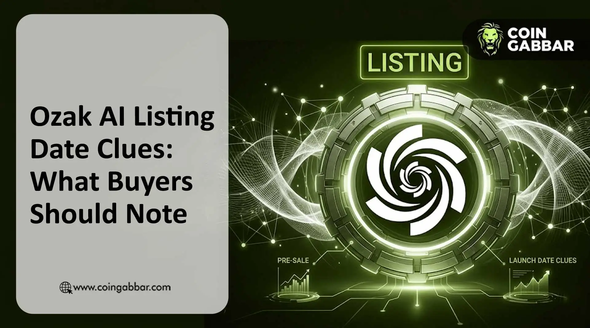 Ozak AI Listing Date Nears