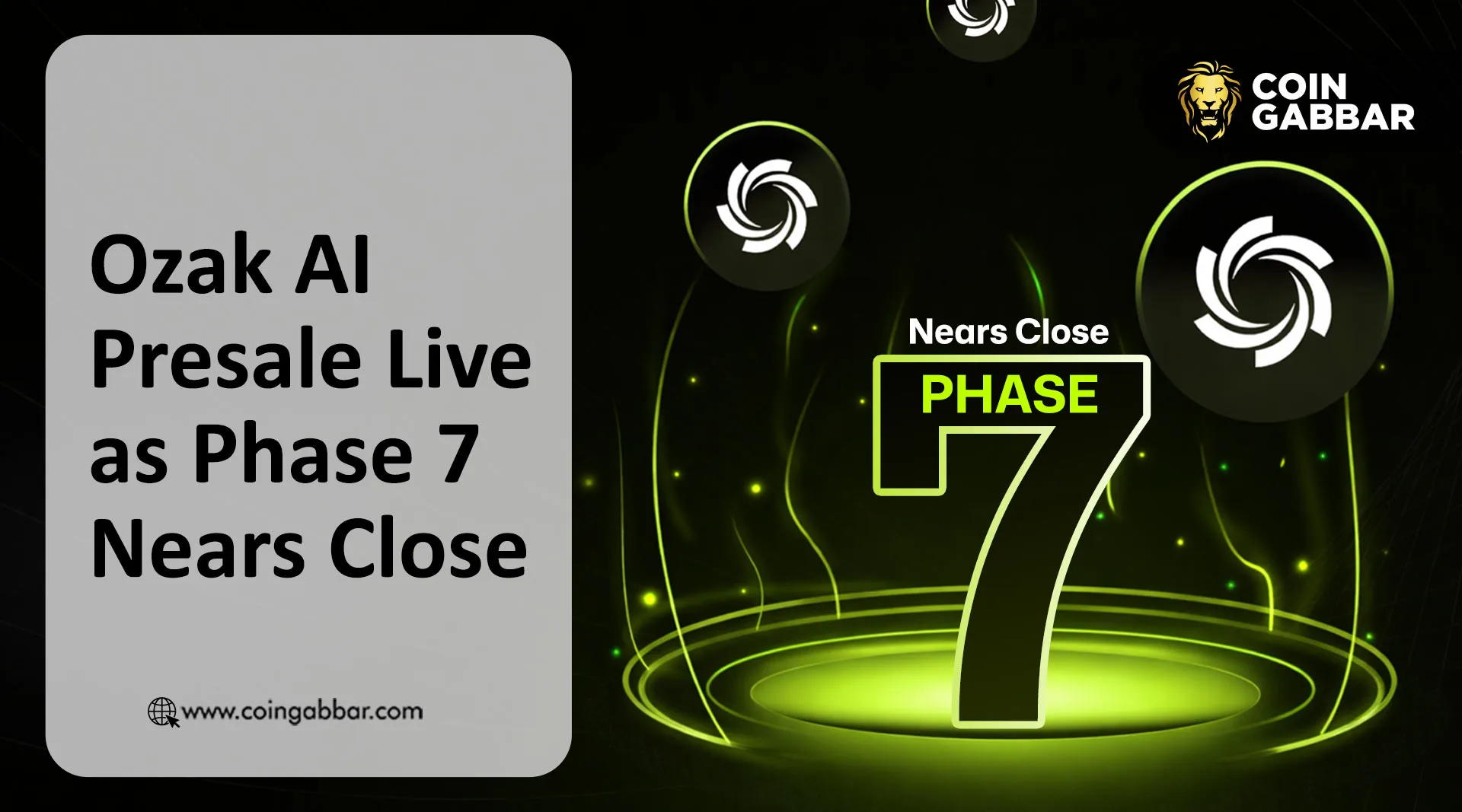 Ozak AI presale live update with bonus, funds raised and user growth