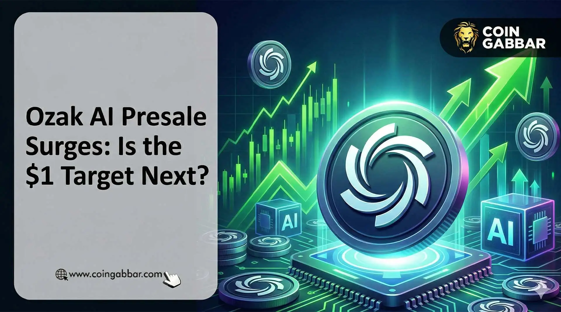 Ozak AI presale dashboard showing Phase 7 price at 0.014