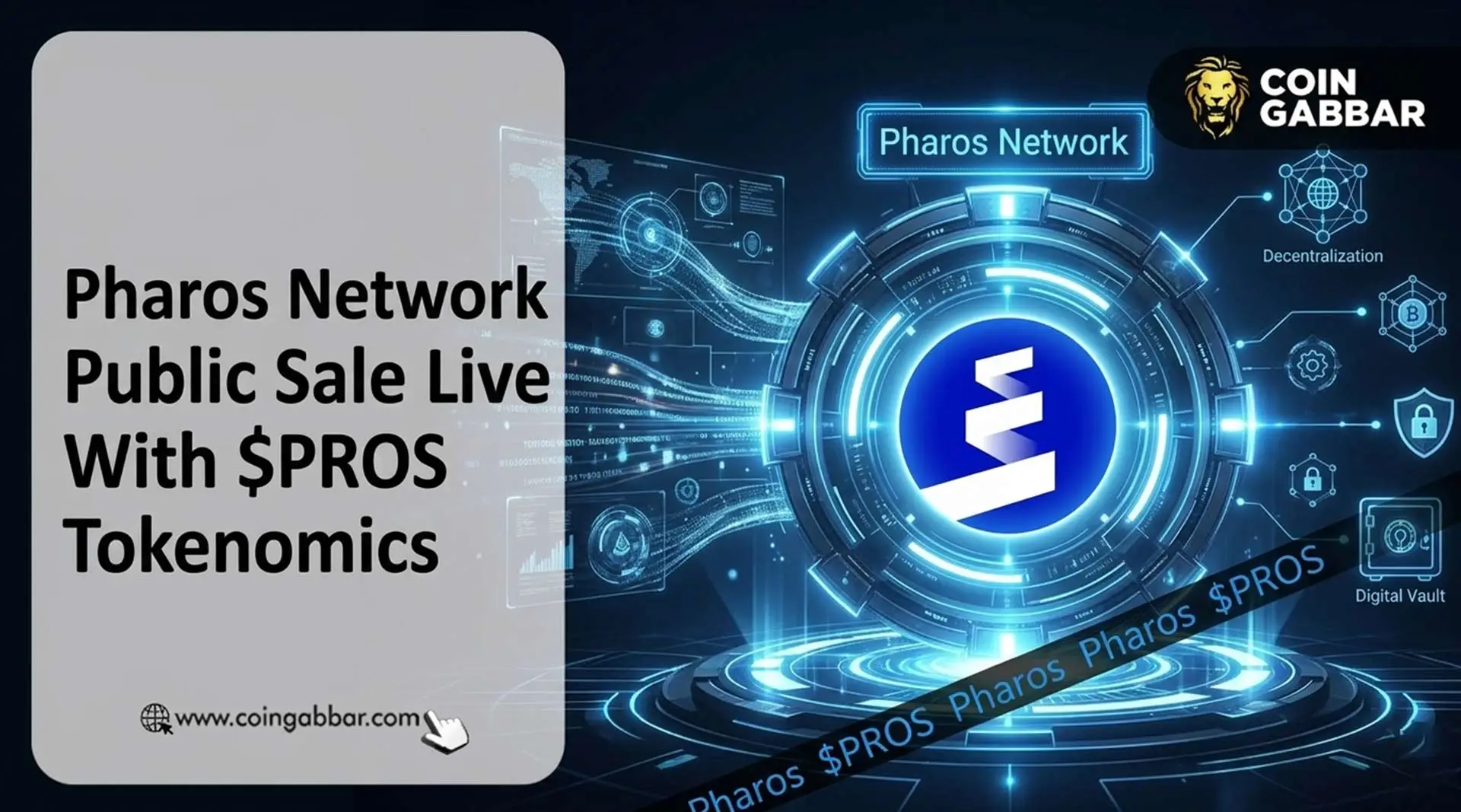 Pharos Network Public Sale Live With $PROS Tokenomics