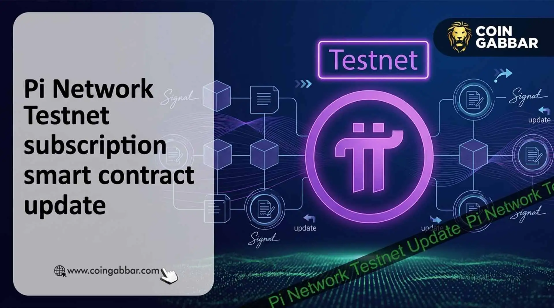 Pi Network Testnet subscription smart contract update