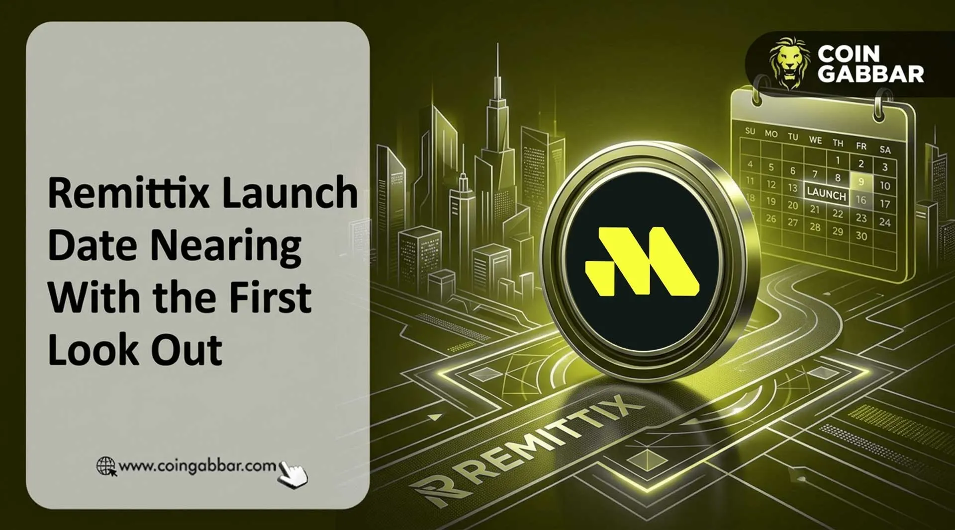 Remittix Launch Date Nearing With the First Look Out