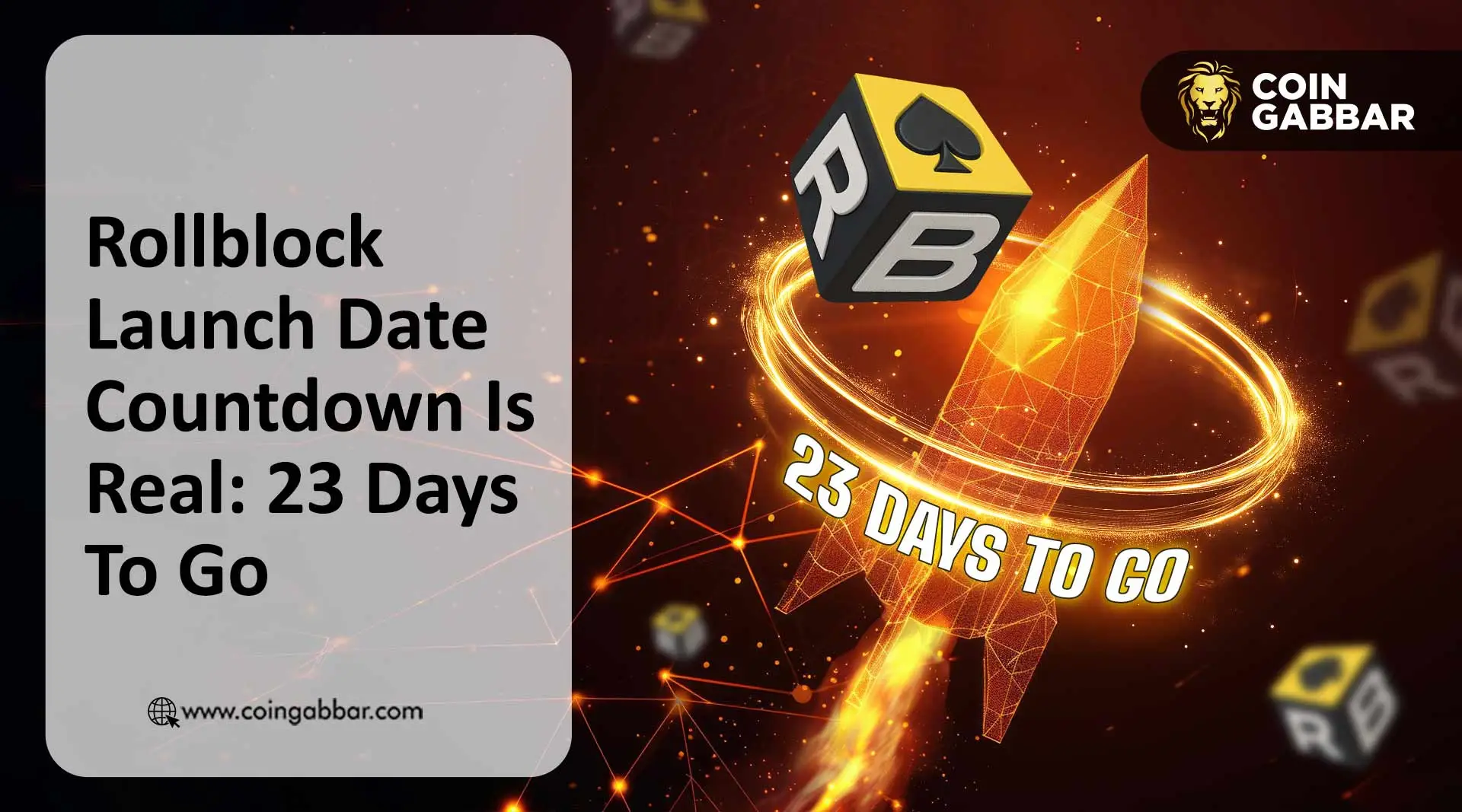 Rollblock Launch Date Countdown Is Real: 23 Days To Go