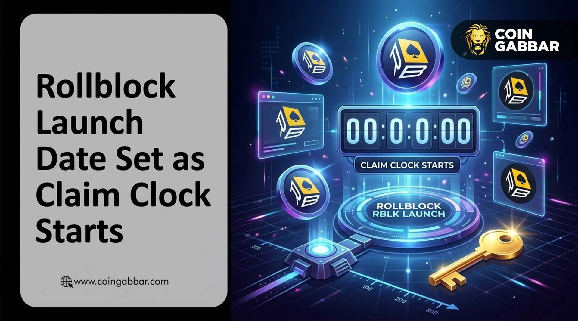 Rollblock launch date update with claim schedule and lock