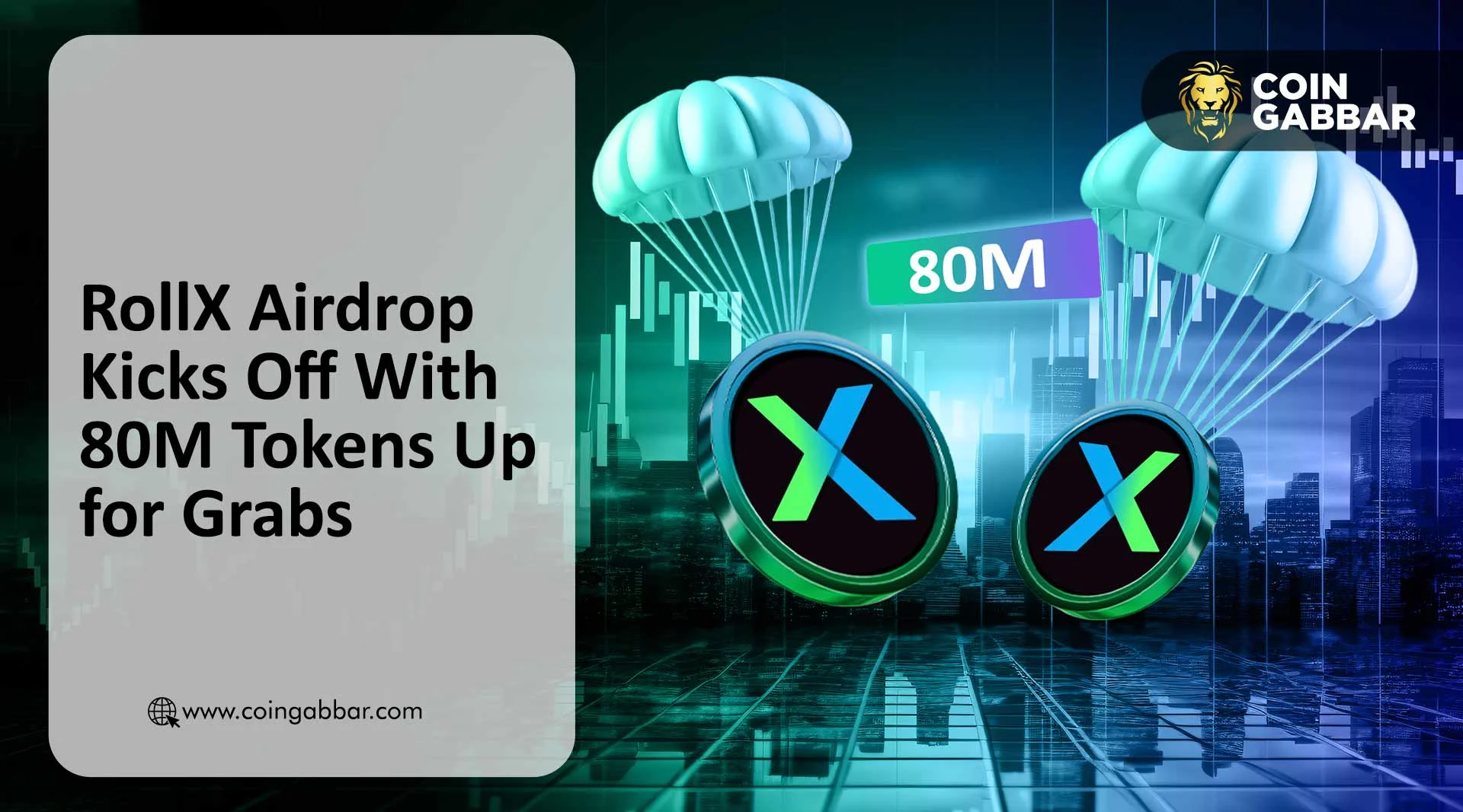 RollX Airdrop Kicks Off With 80M Tokens Up for Grabs