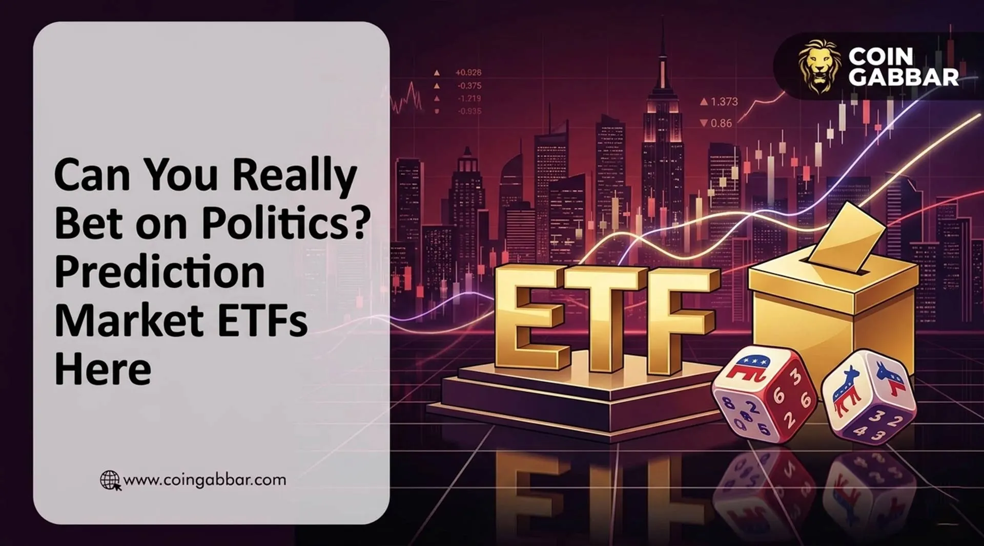 Can You Really Bet on Politics? Prediction Market ETF Are Here