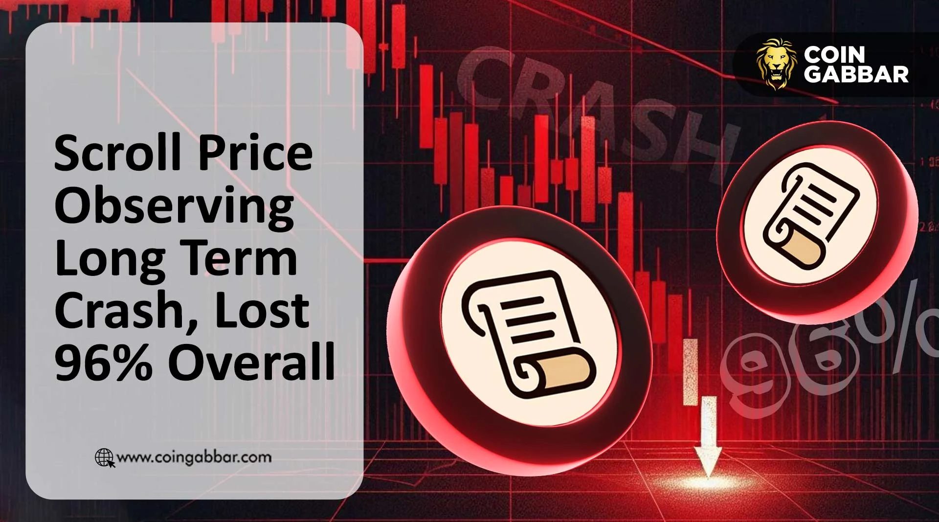 Scroll Token Price Crash, Observing 96% Loss Overall