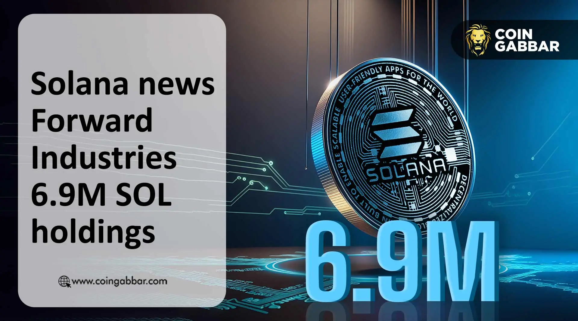 Solana news Forward Industries 6.9M SOL holdings