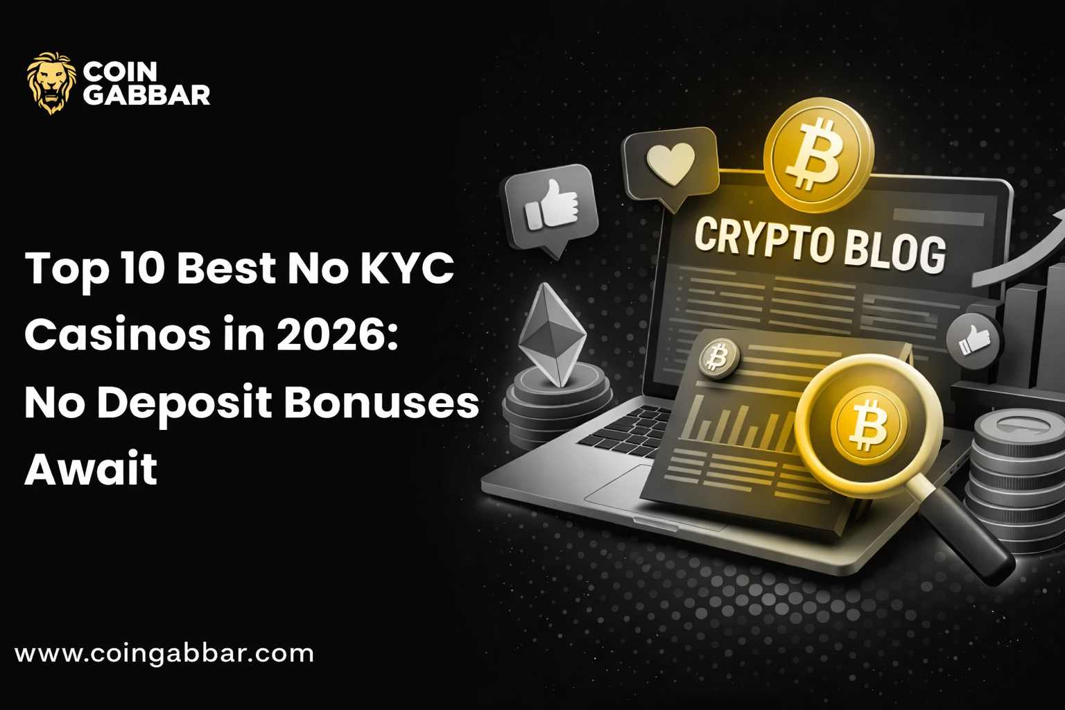 No KYC Crypto Casinos with bonuses and fast crypto signup