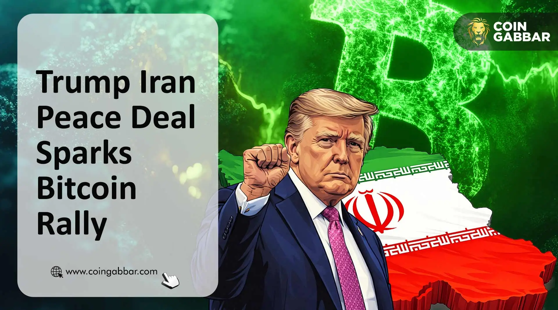Trump Iran peace deal headline lifts Bitcoin price
