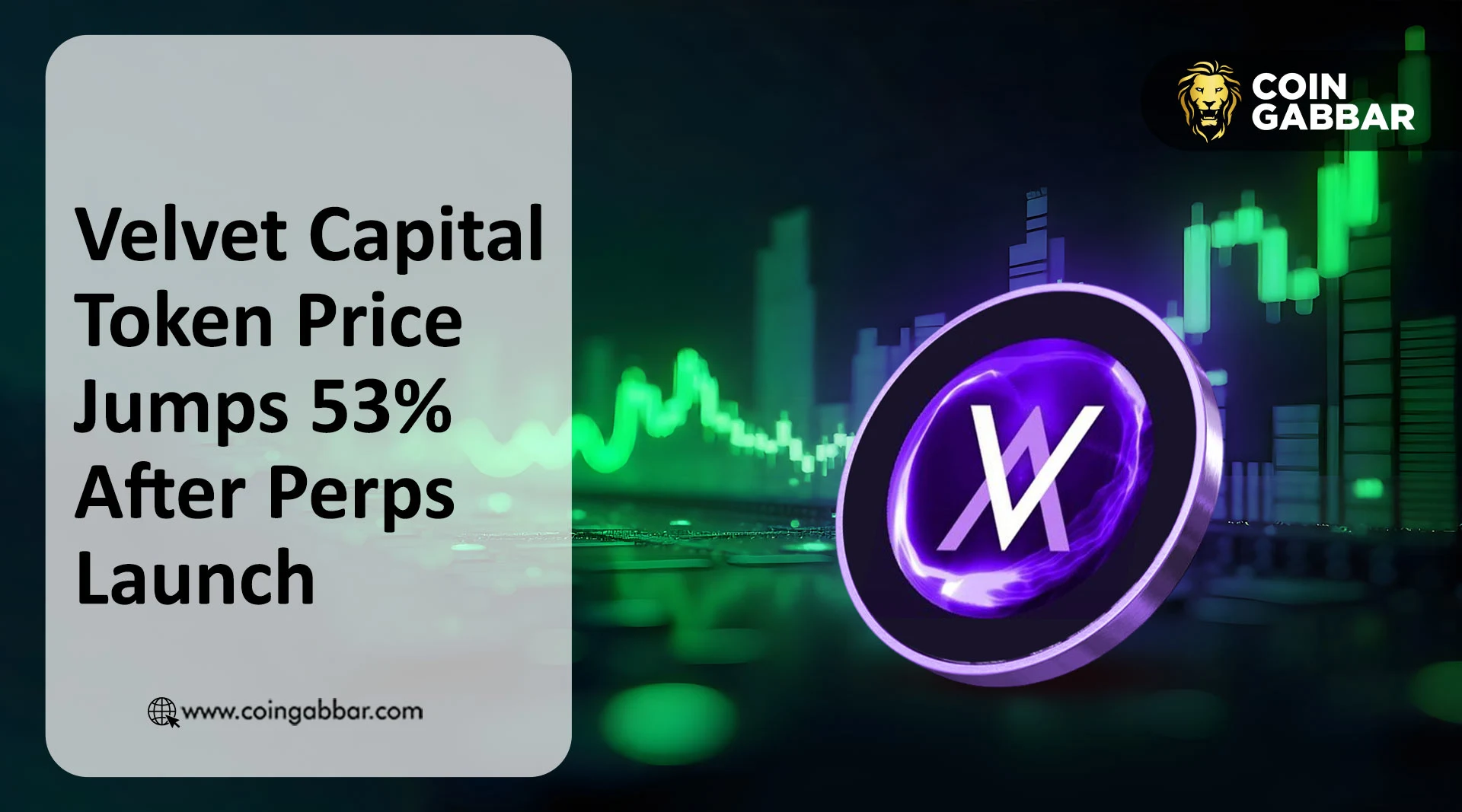 Velvet Capital Token Price Jumps 53% After Perps Launch