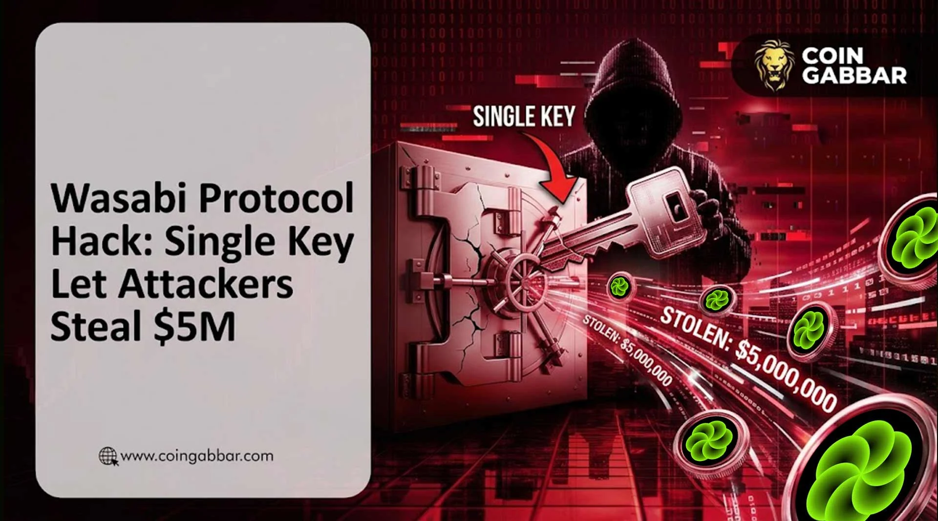 Wasabi Protocol Hack: Single Key Let Attackers Steal $5M