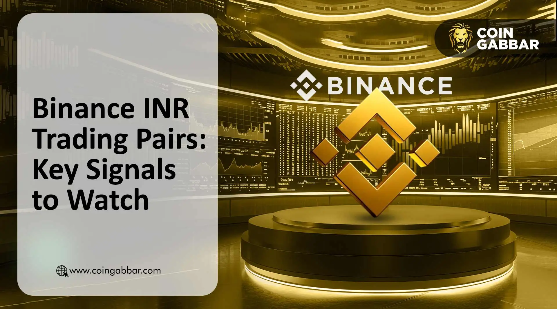 Binance INR trading pairs India crypto market signals 2026