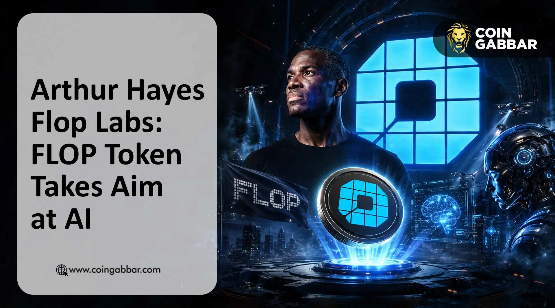 Arthur Hayes Flop Labs FLOP token AI agent network