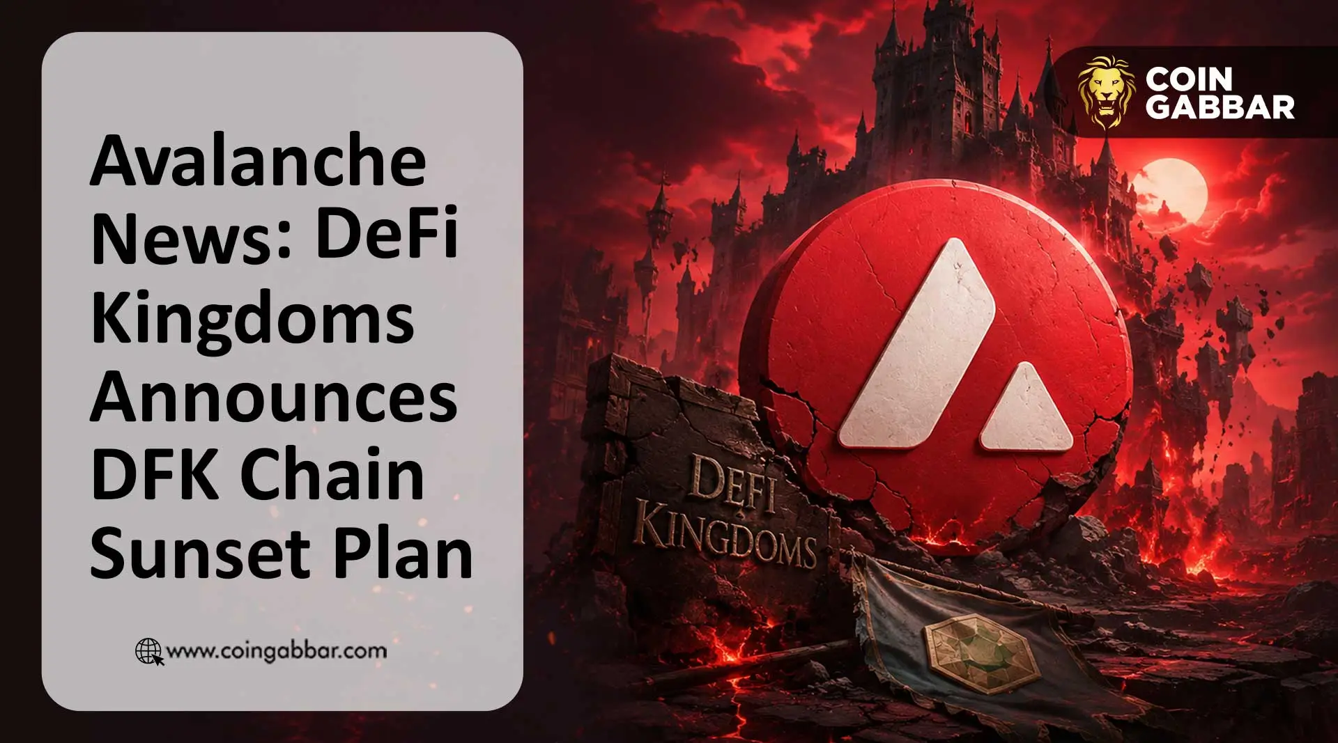 Avalanche News: DeFi Kingdoms Announces DFK Chain Sunset Plan