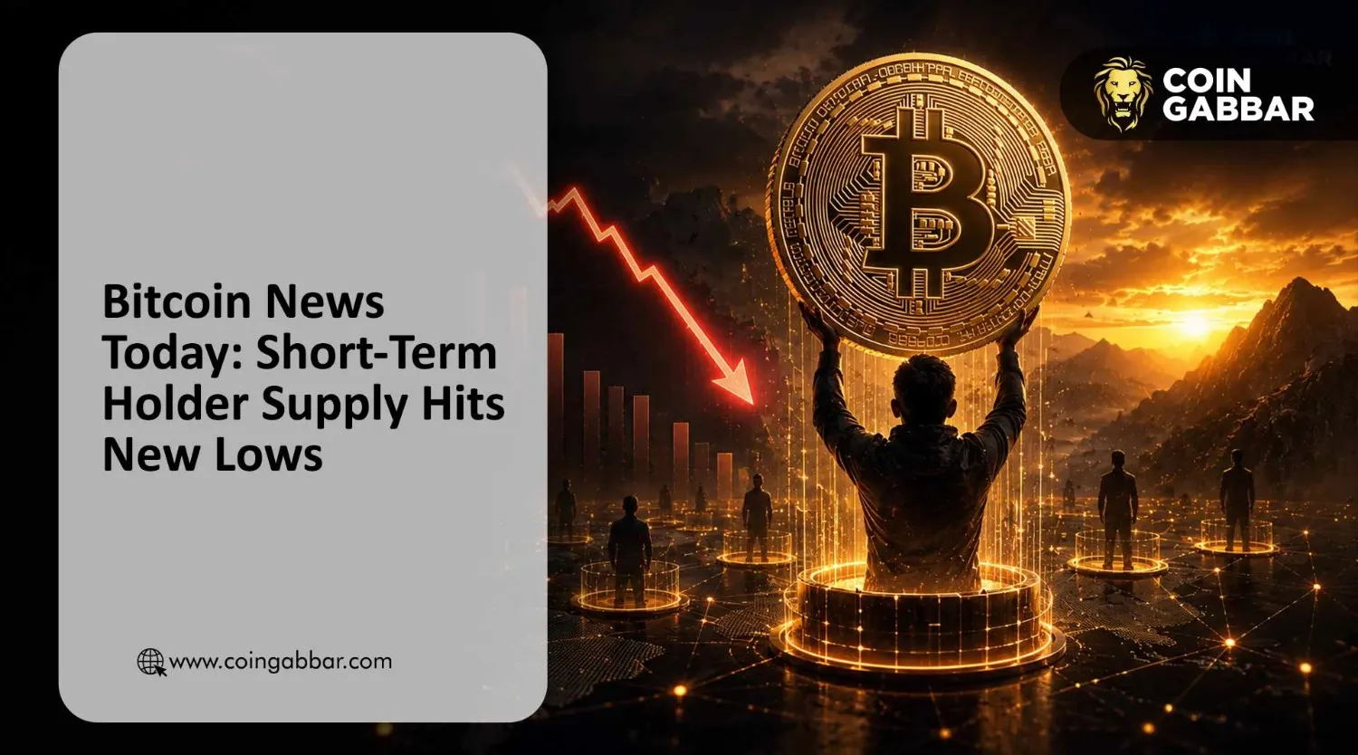 Bitcoin News Today: Short-Term Holder Supply Hits New Lows