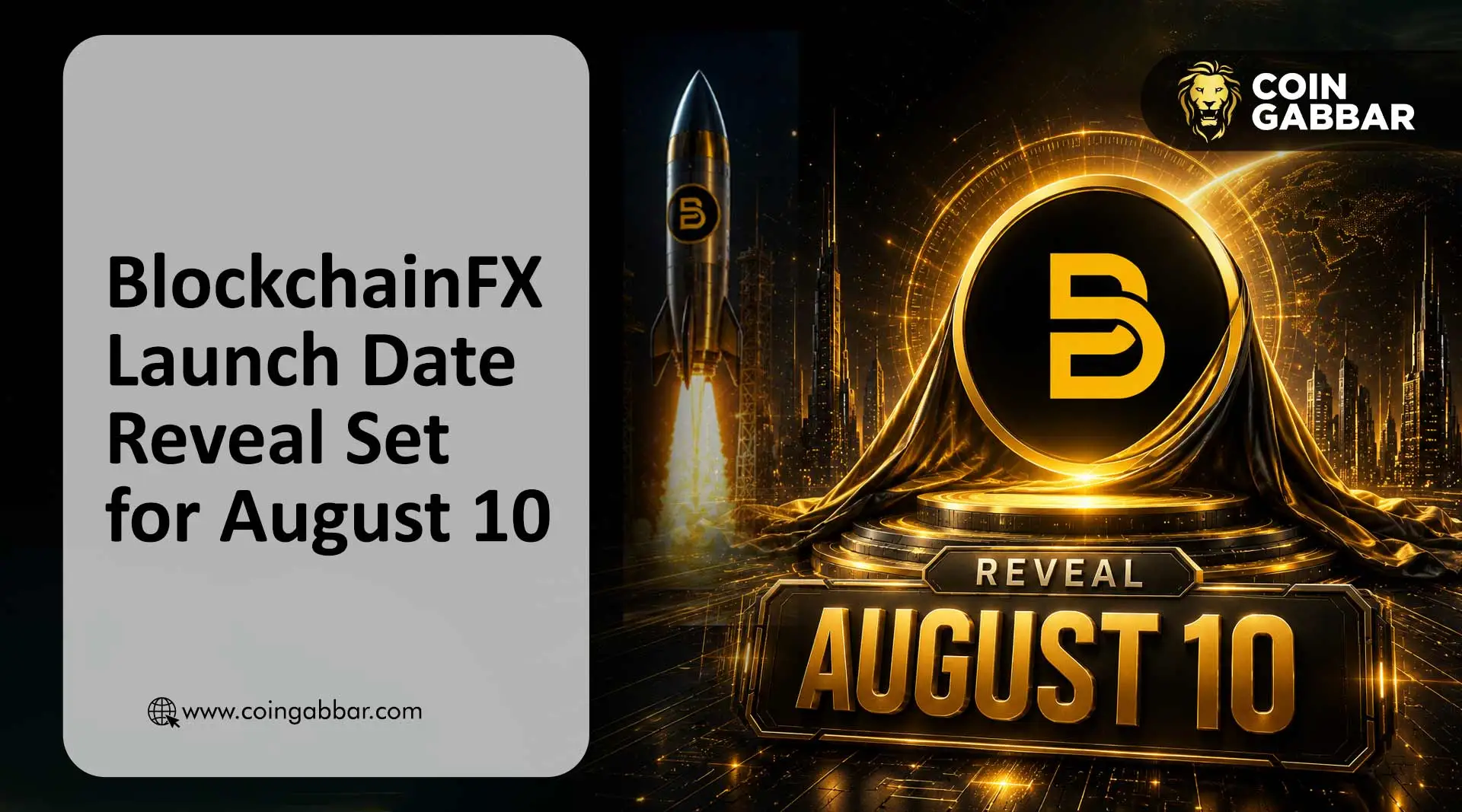 BlockchainFX launch date BFX presale ends