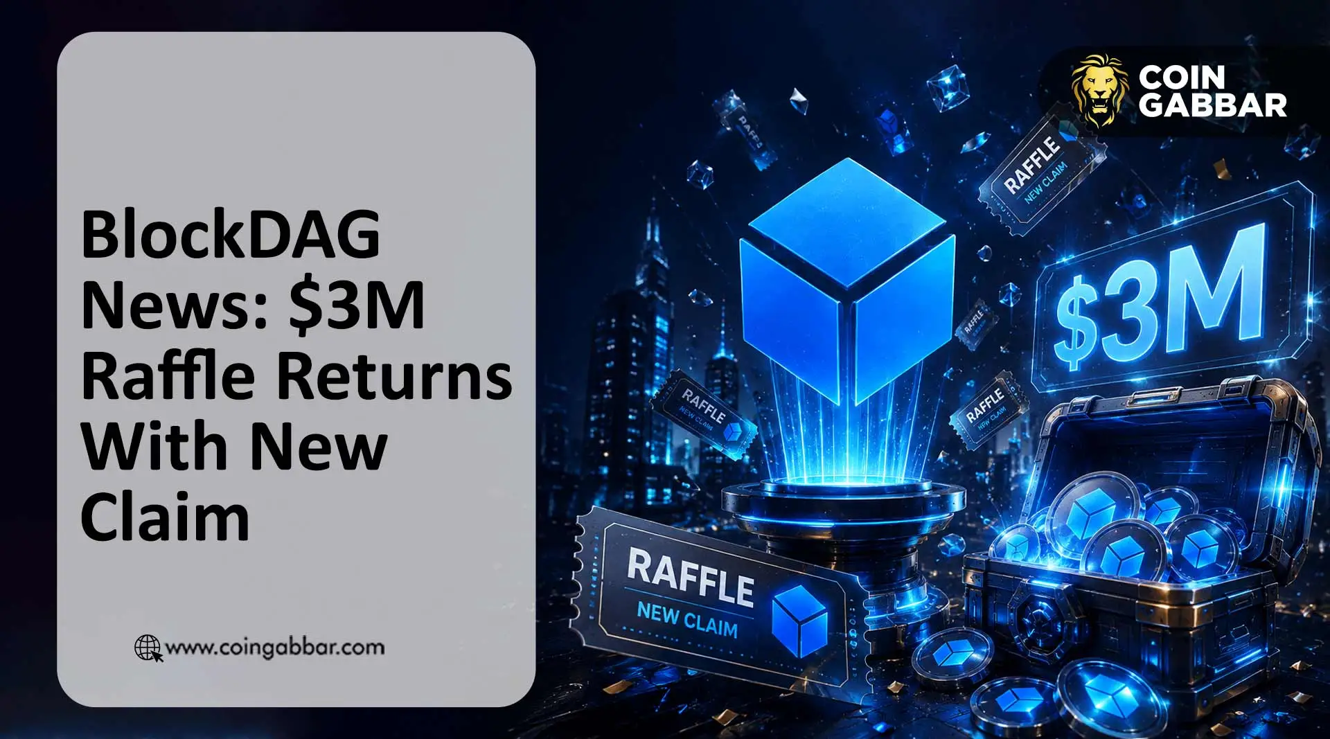 BlockDAG news Cardano executive $3M USDT raffle