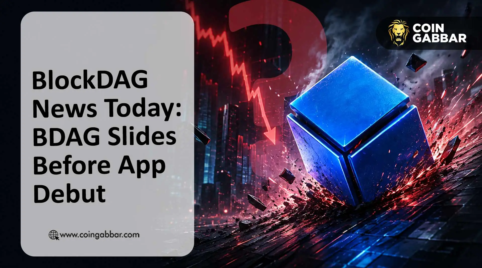 BlockDAG News Today: BDAG Price Crash Ahead of X1 Mining App Update