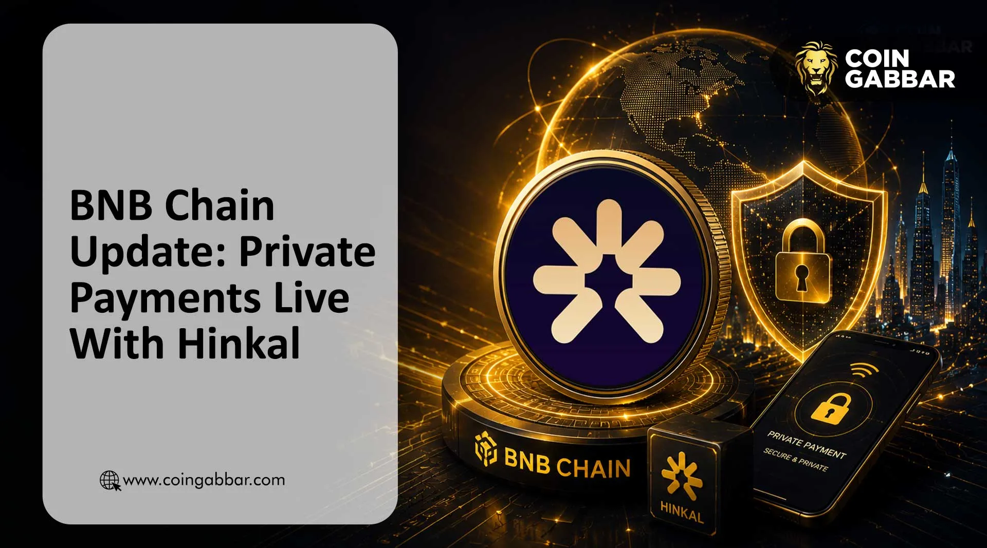 BNB Chain Update: Private Payments Live With Hinkal