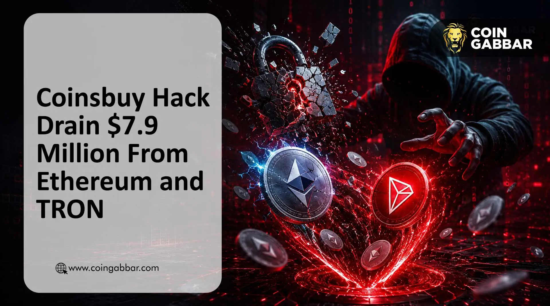 Coinsbuy Hack Drain $7.9 Million From Ethereum and TRON