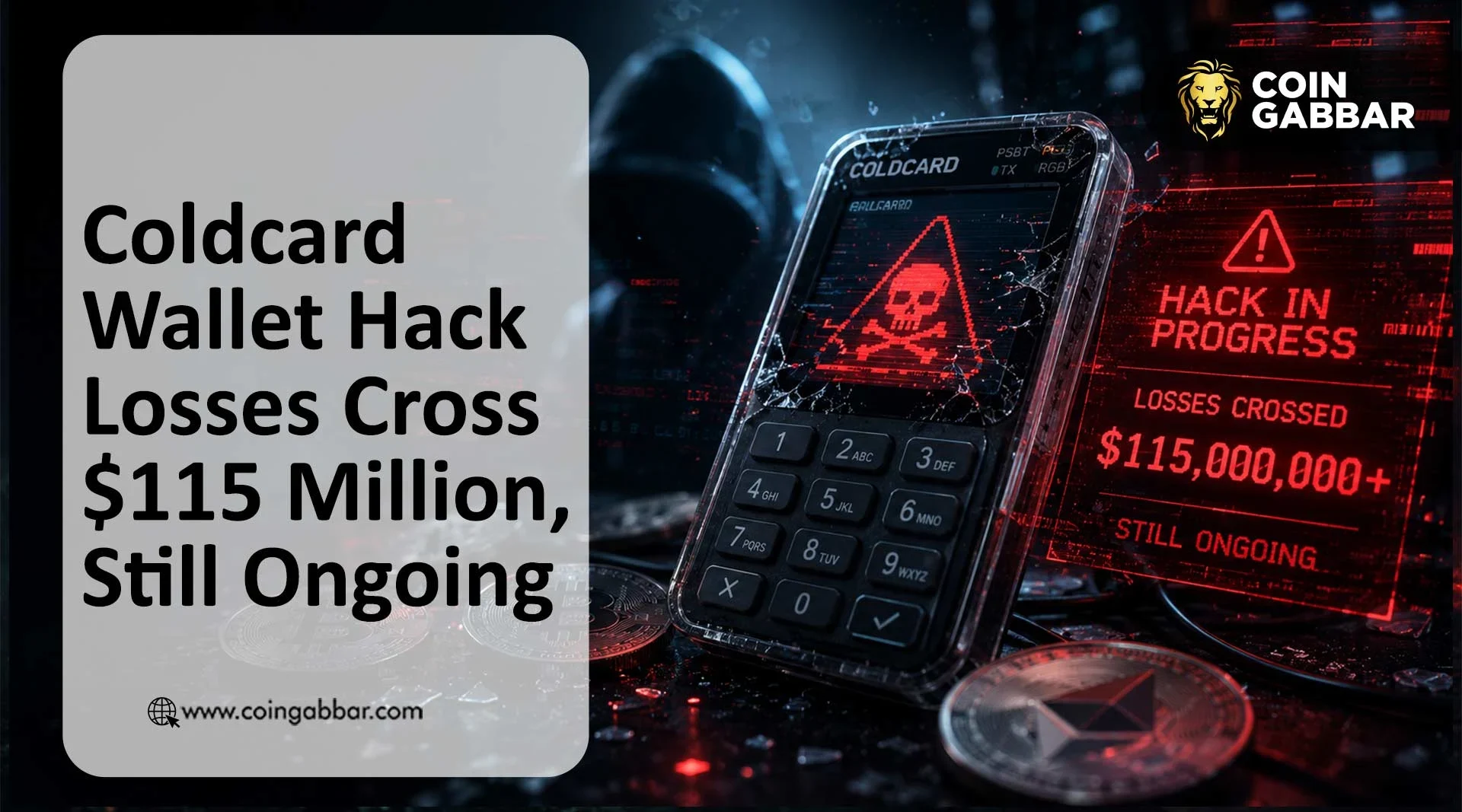 Coldcard wallet hack thumbnail