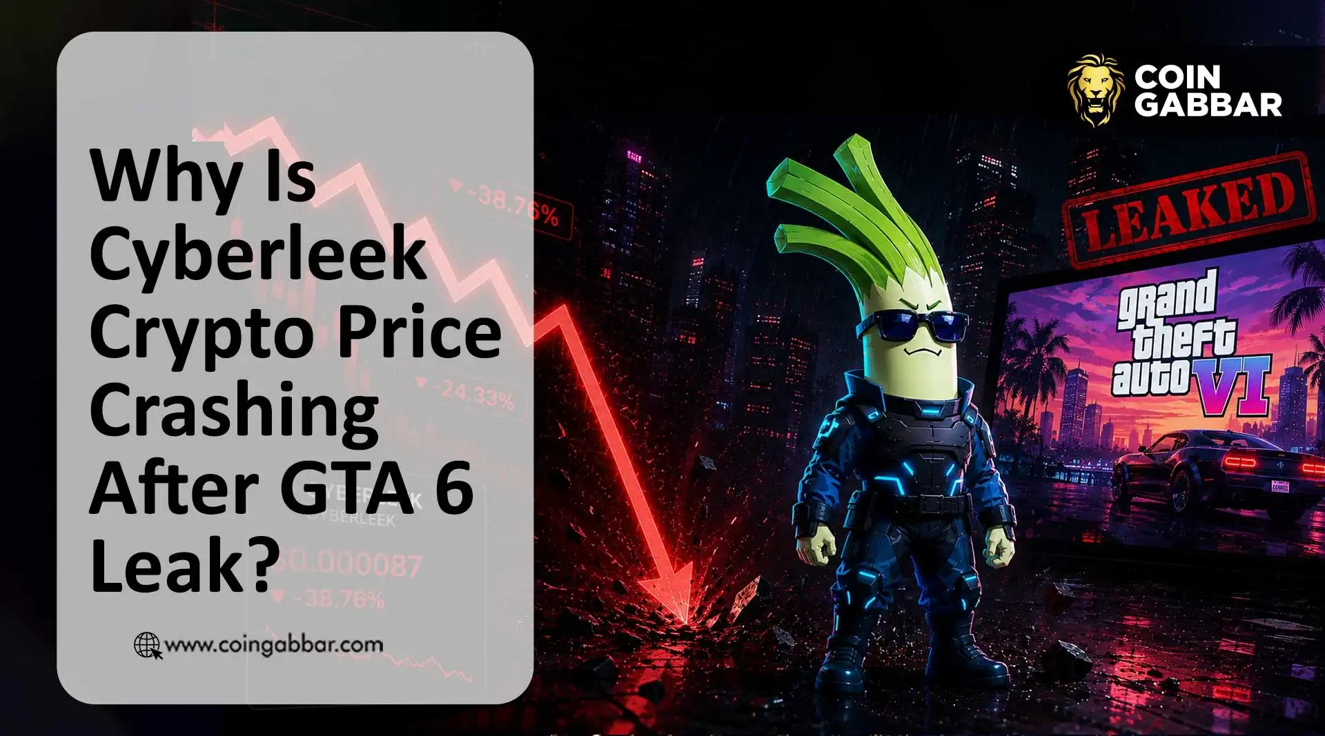 Cyberleek Crypto Price Banner