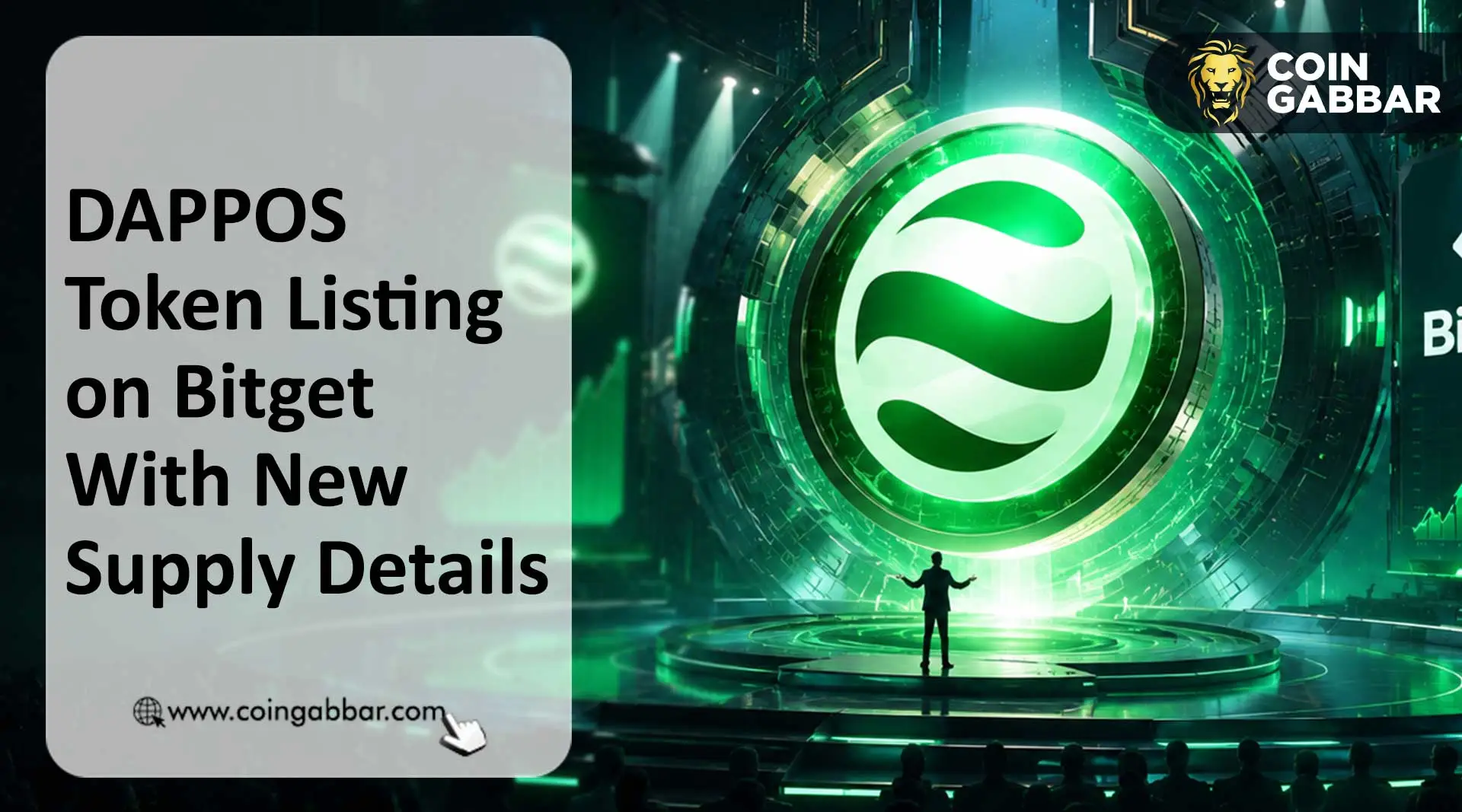 DAPPOS Token Listing on Bitget With New Supply Details