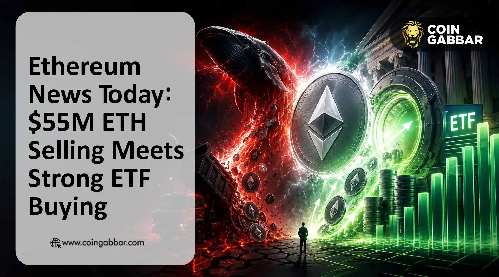Ethereum News Today: $55M ETH Selling Meets Strong ETF Buying