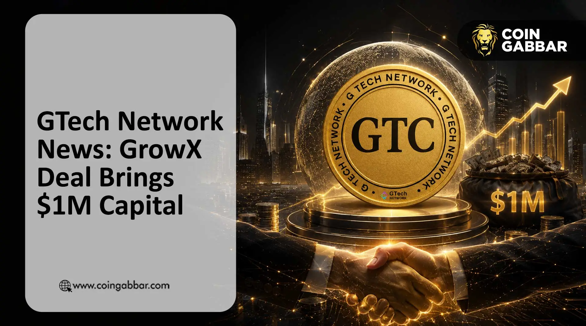 GTech Network GrowX Funded Grow partnership announcement