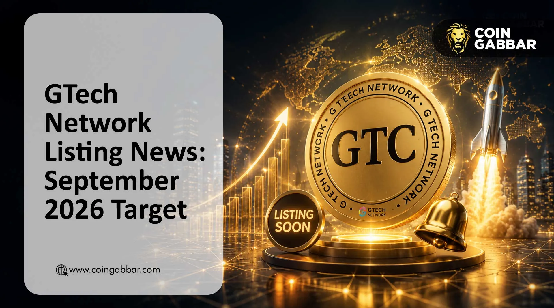 GTech Network listing date announcement for September 2026