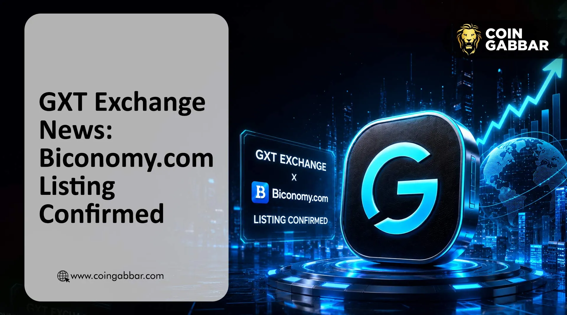 GXT Exchange Biconomy.com listing announcement