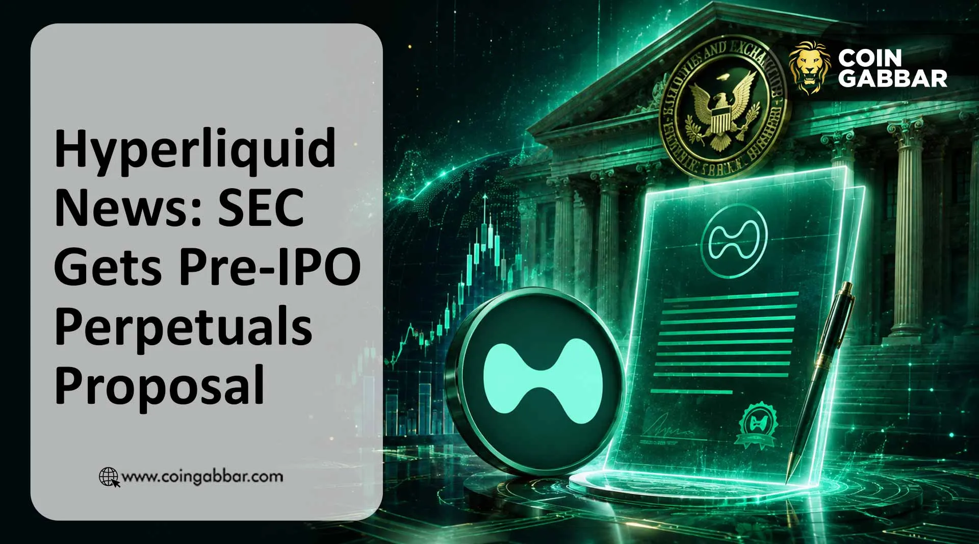 Hyperliquid News graphic on SEC pre-IPO perpetuals letter