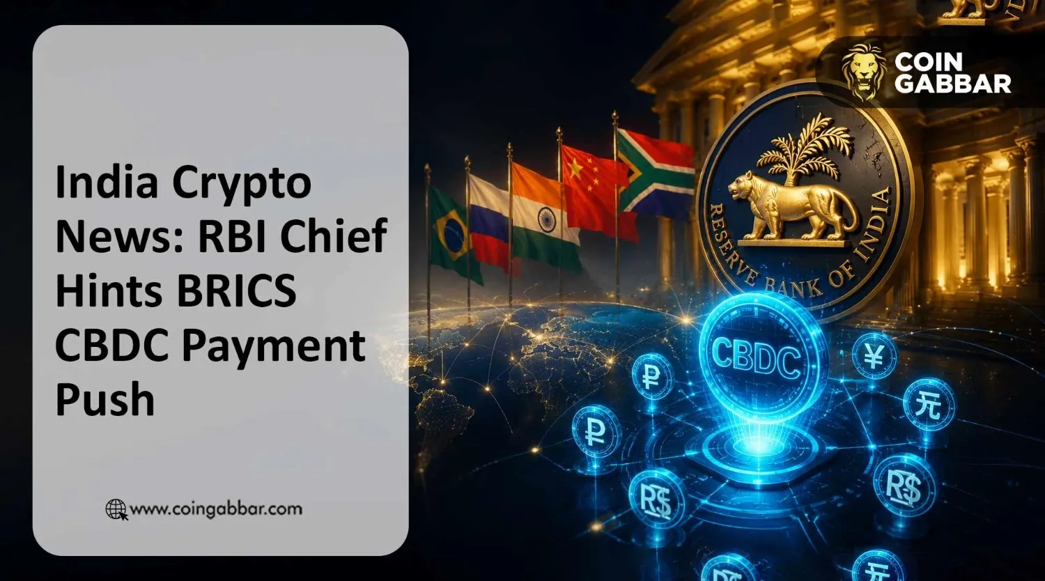 India Crypto News: RBI Chief Hints BRICS CBDC Payment Push