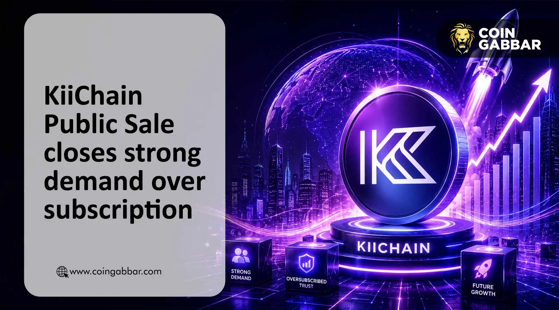 KiiChain Public Sale closes strong demand oversubscription
