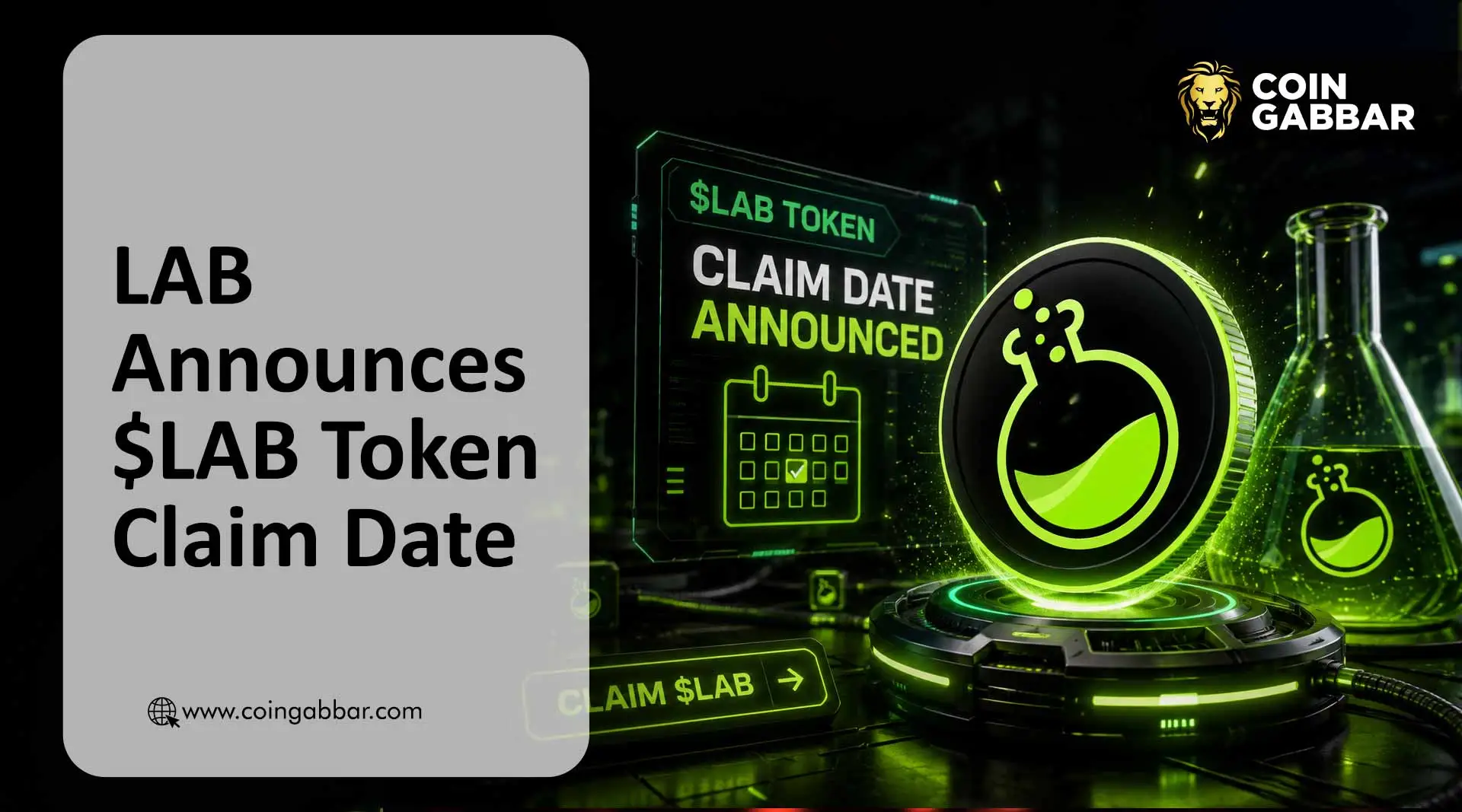LAB Token Announces Token Claim Date