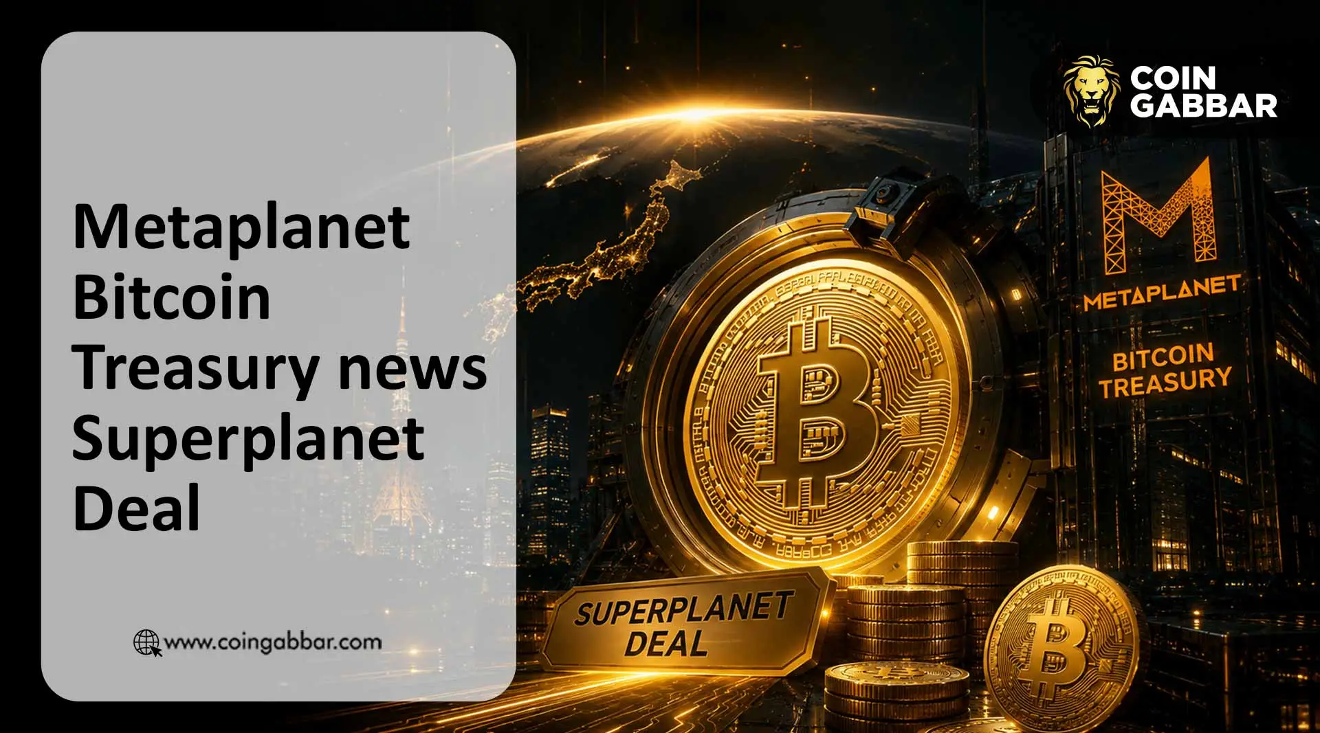 Metaplanet Bitcoin Treasury news Superplanet Deal