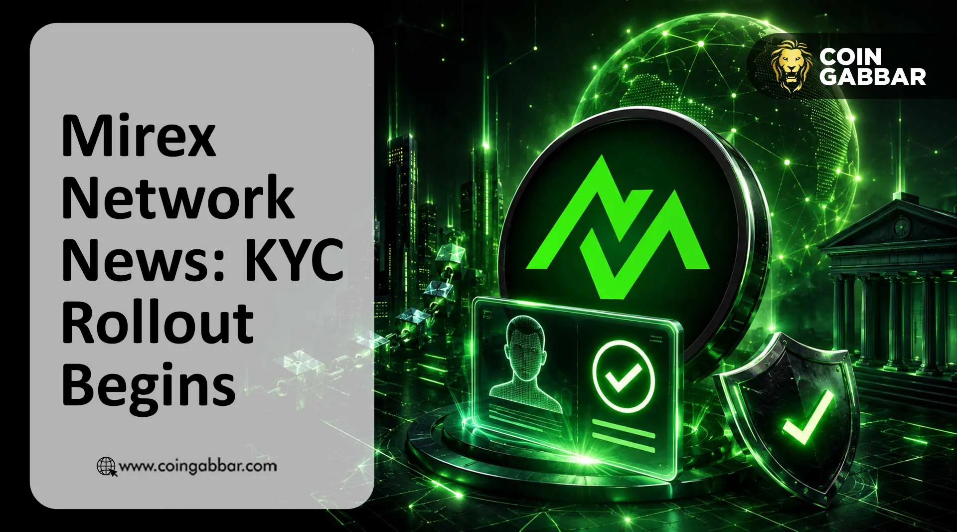 Mirex Network KYC Update post about Lumira Miners