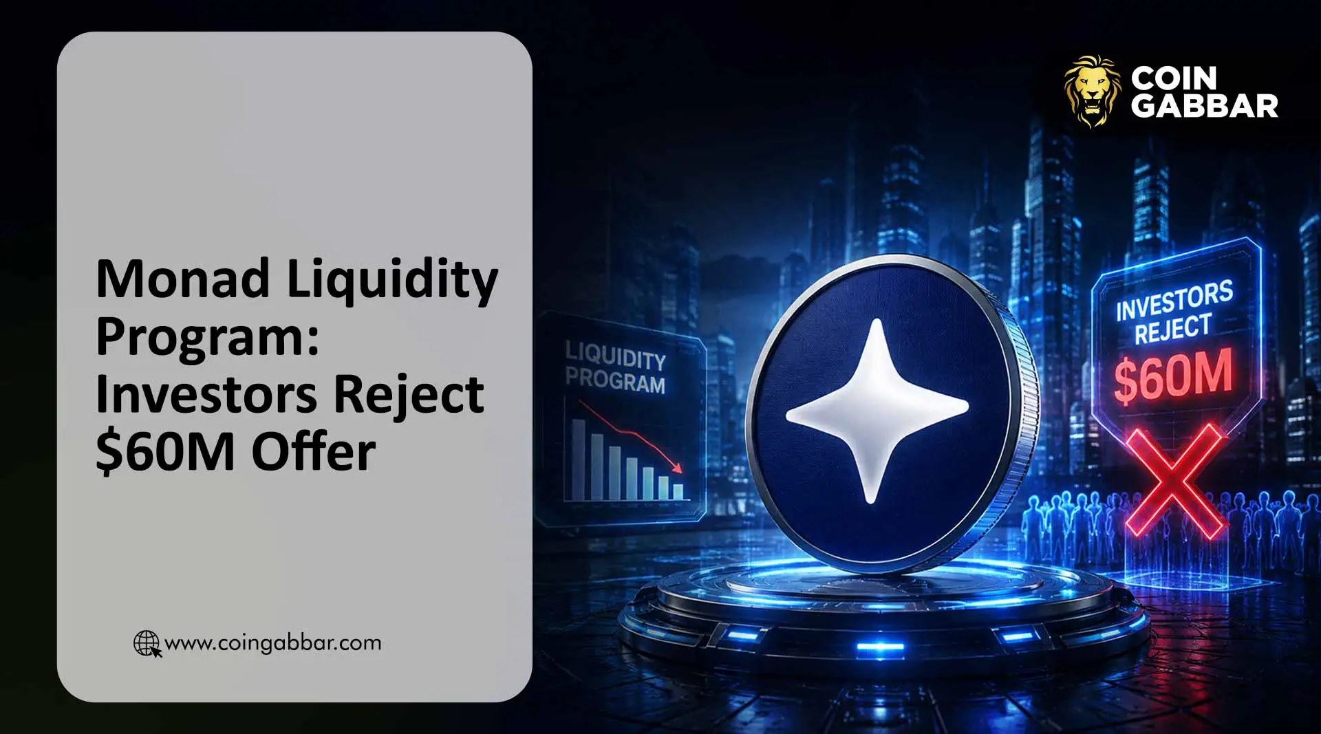 Monad liquidity program MON token buyback