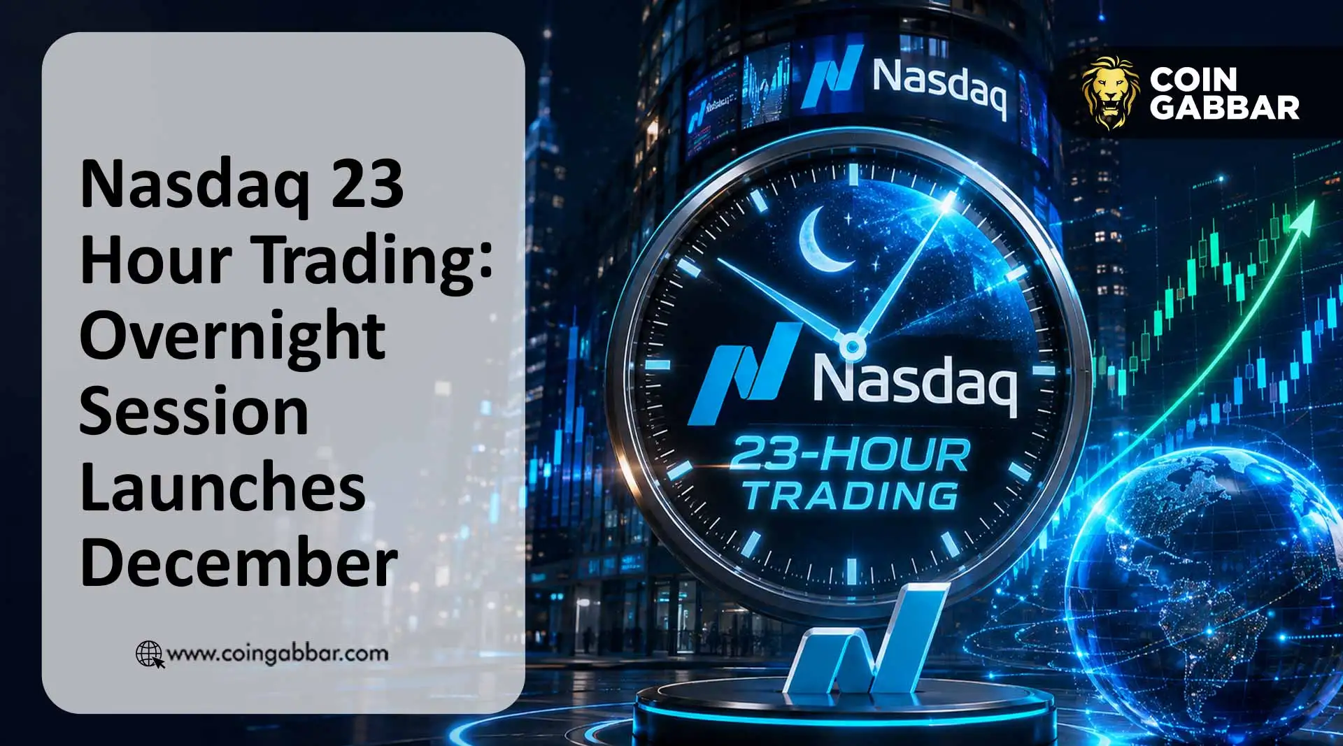 Nasdaq 23-Hour Trading: Overnight Session Launches December