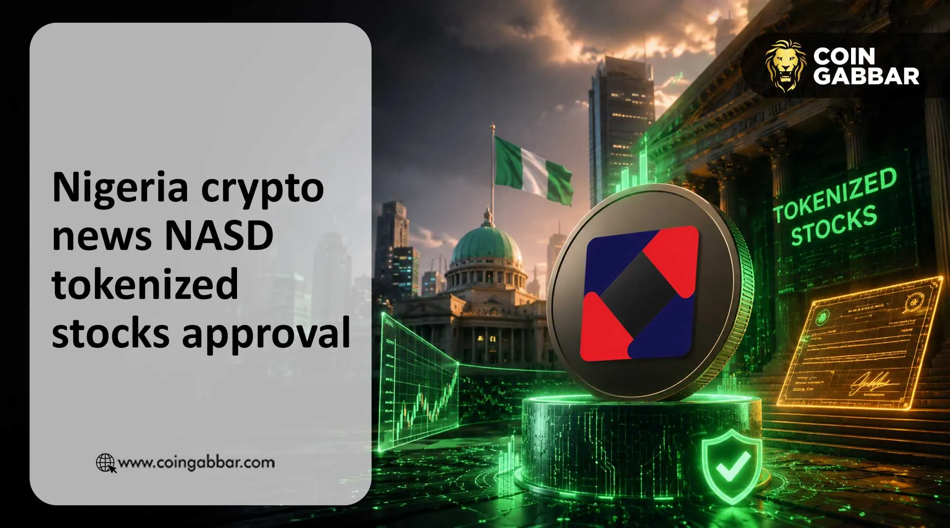 Nigeria crypto news NASD tokenized stocks approval