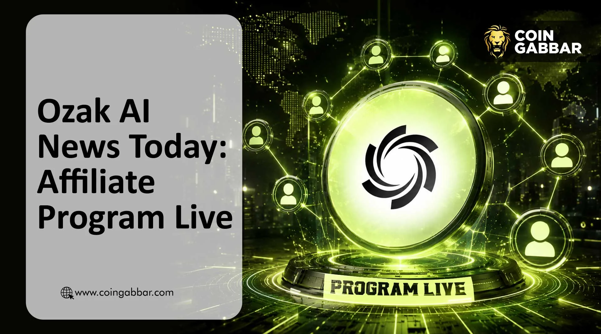 Ozak AI News Today: Affiliate Program Live