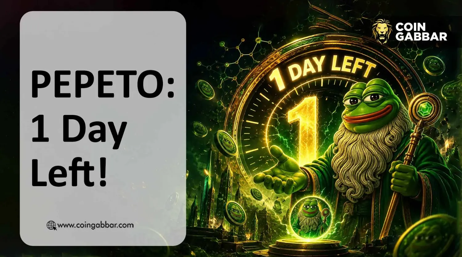 Pepeto Presale 1 Day Left: What Happens After the Price Rise?